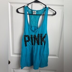 PINK Victoria's Secret Turquoise Tank Top